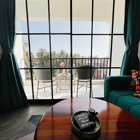 Artistic Zenzone 1Bhk Near Calangute Beach - North Goa